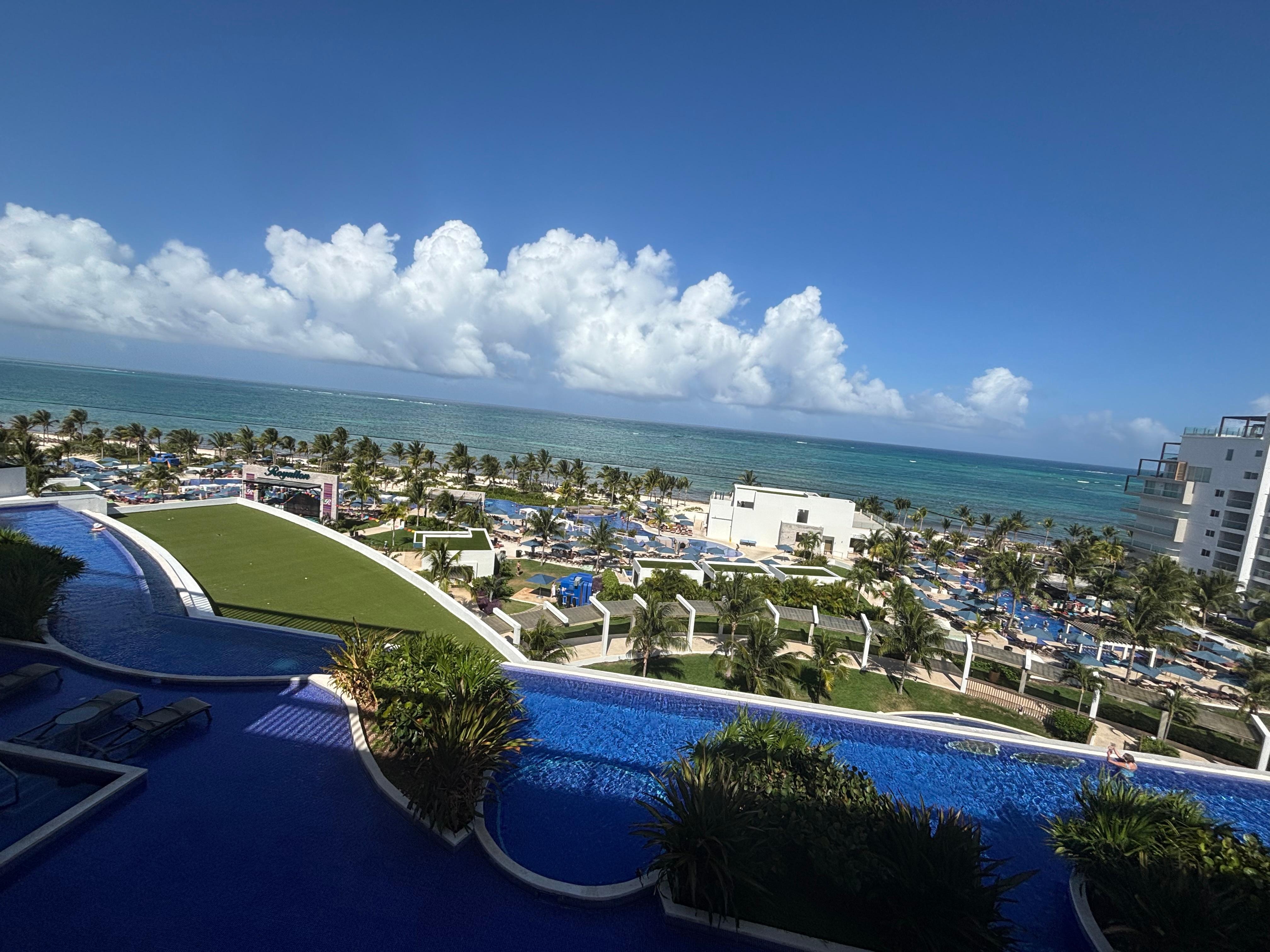  View from our ocean front room