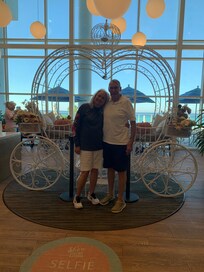 Pumpkin carriage photo prop