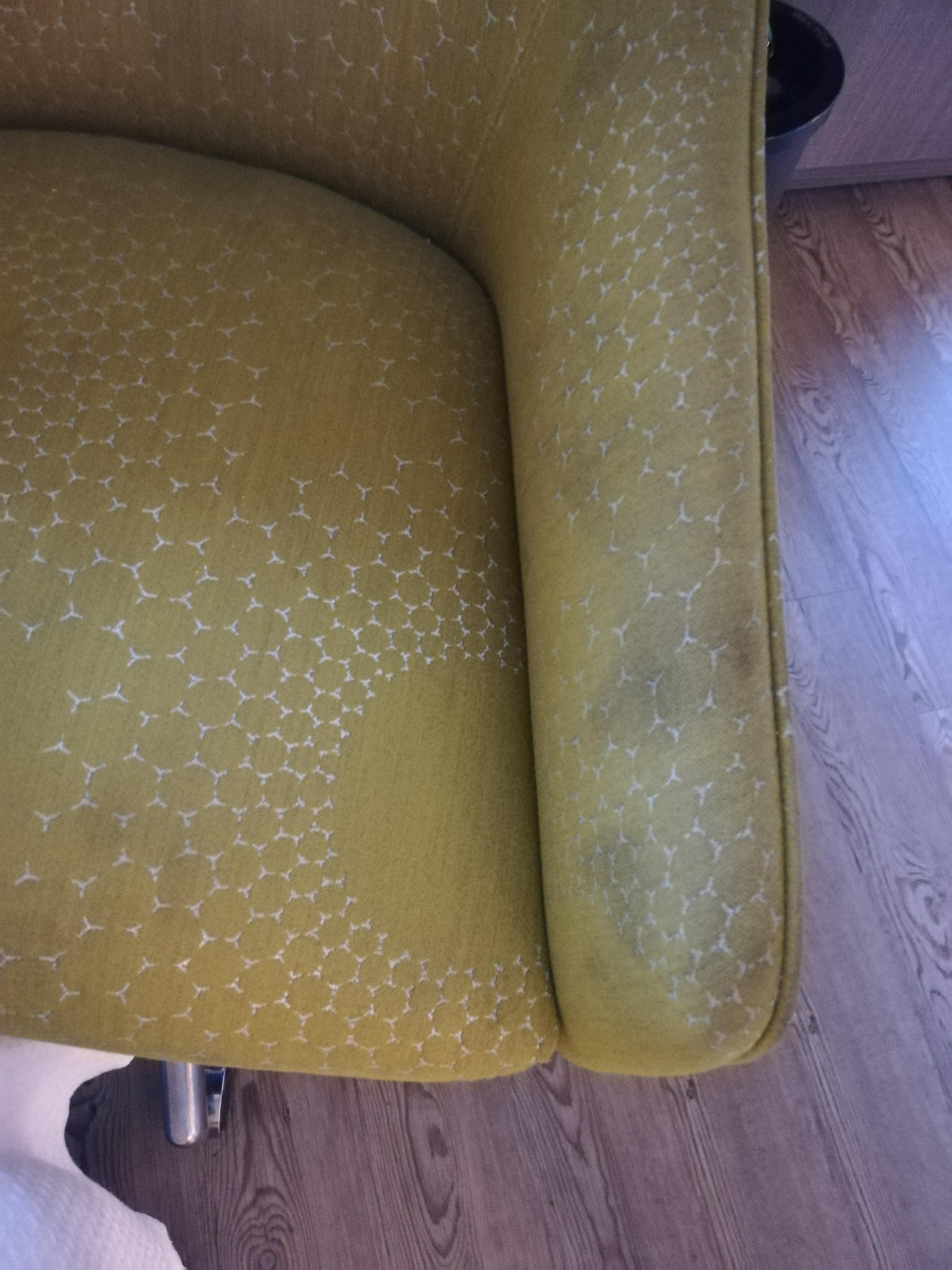 All seats covered in stains