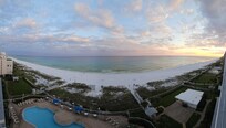 Sunset from patio