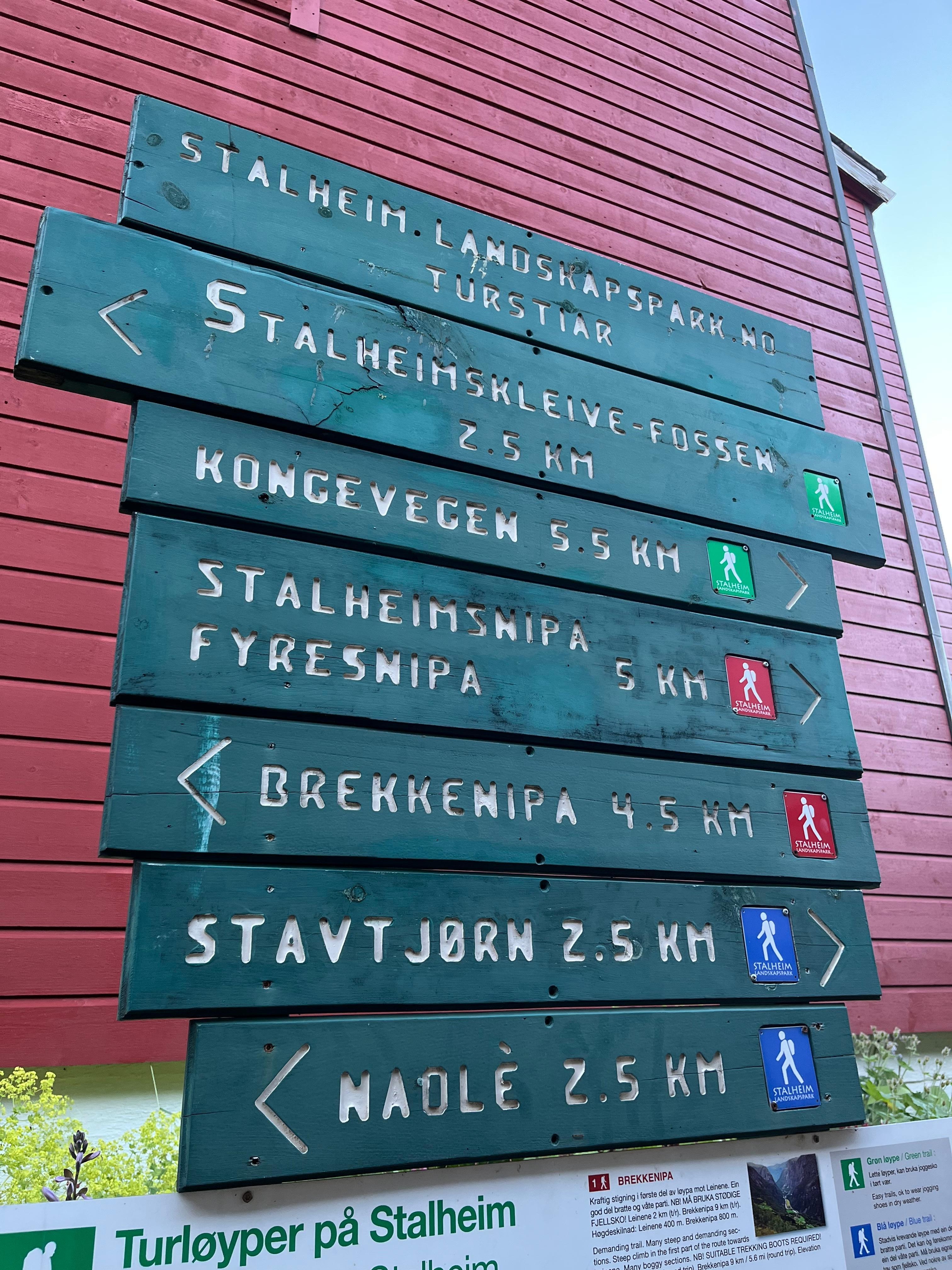 Brekkenipa - null markering av sti etter Leirane; og mye mye myr