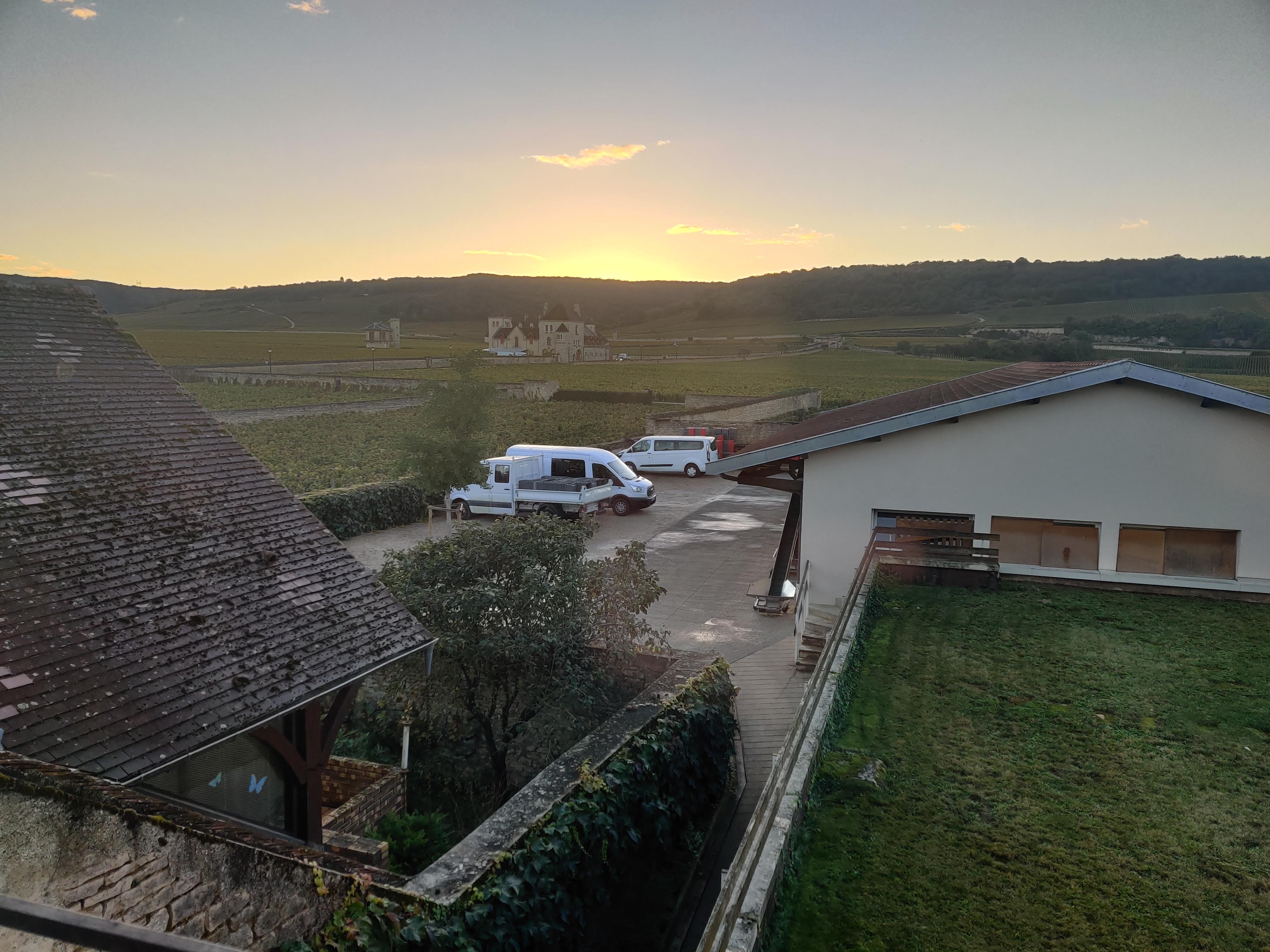 Vue de la fenêtre de chambre