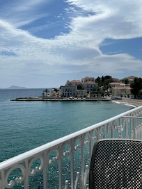 view from balcony