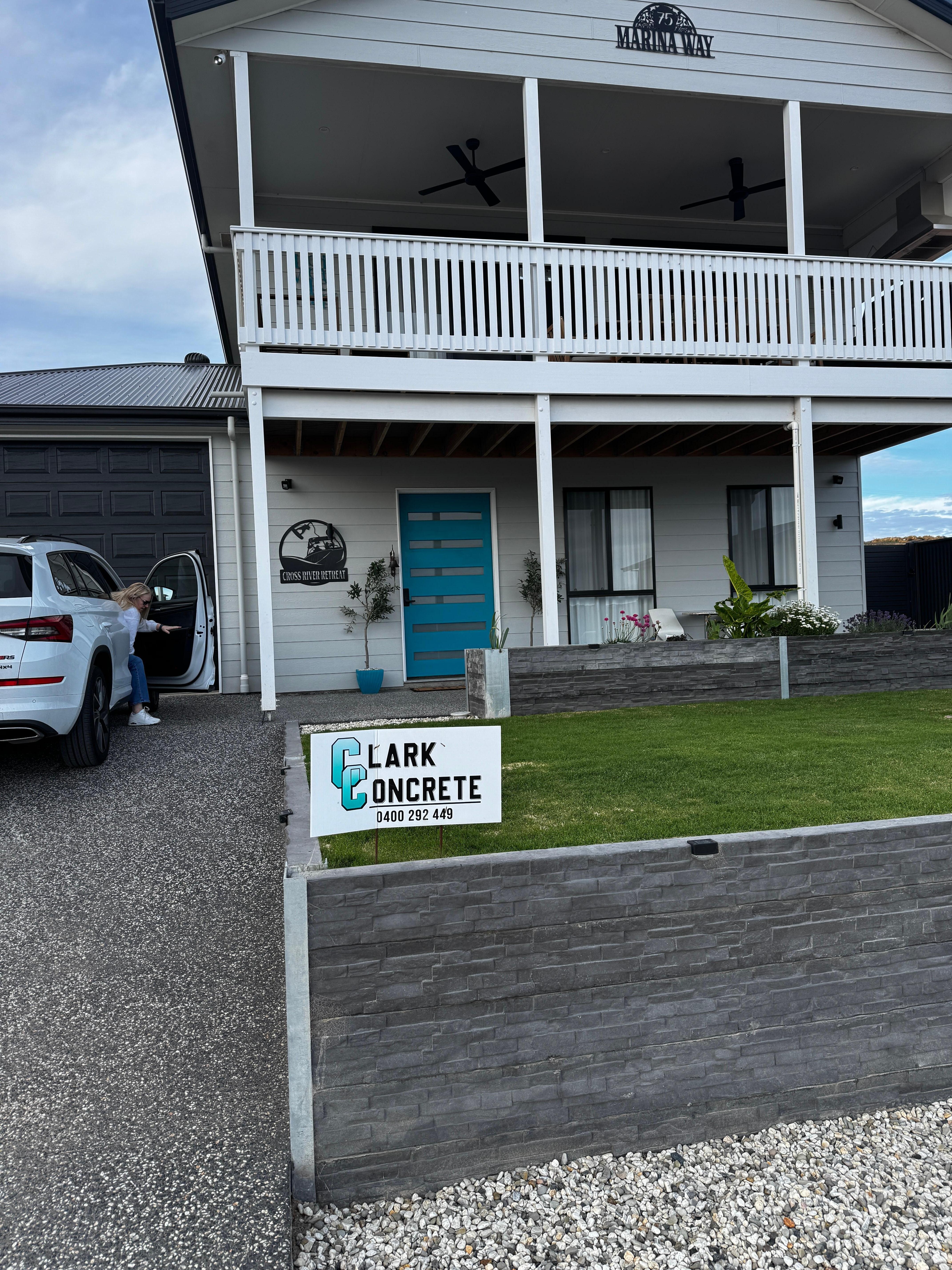 House from the front 