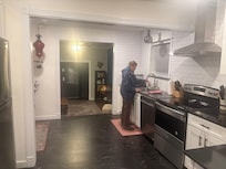 Sparkling kitchen with air fryer , blender, mixer, etc.