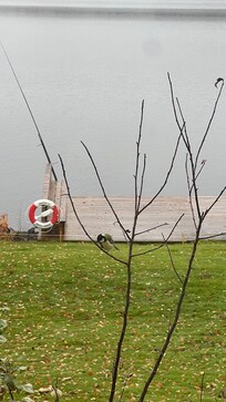 Outside of the breakfast hall