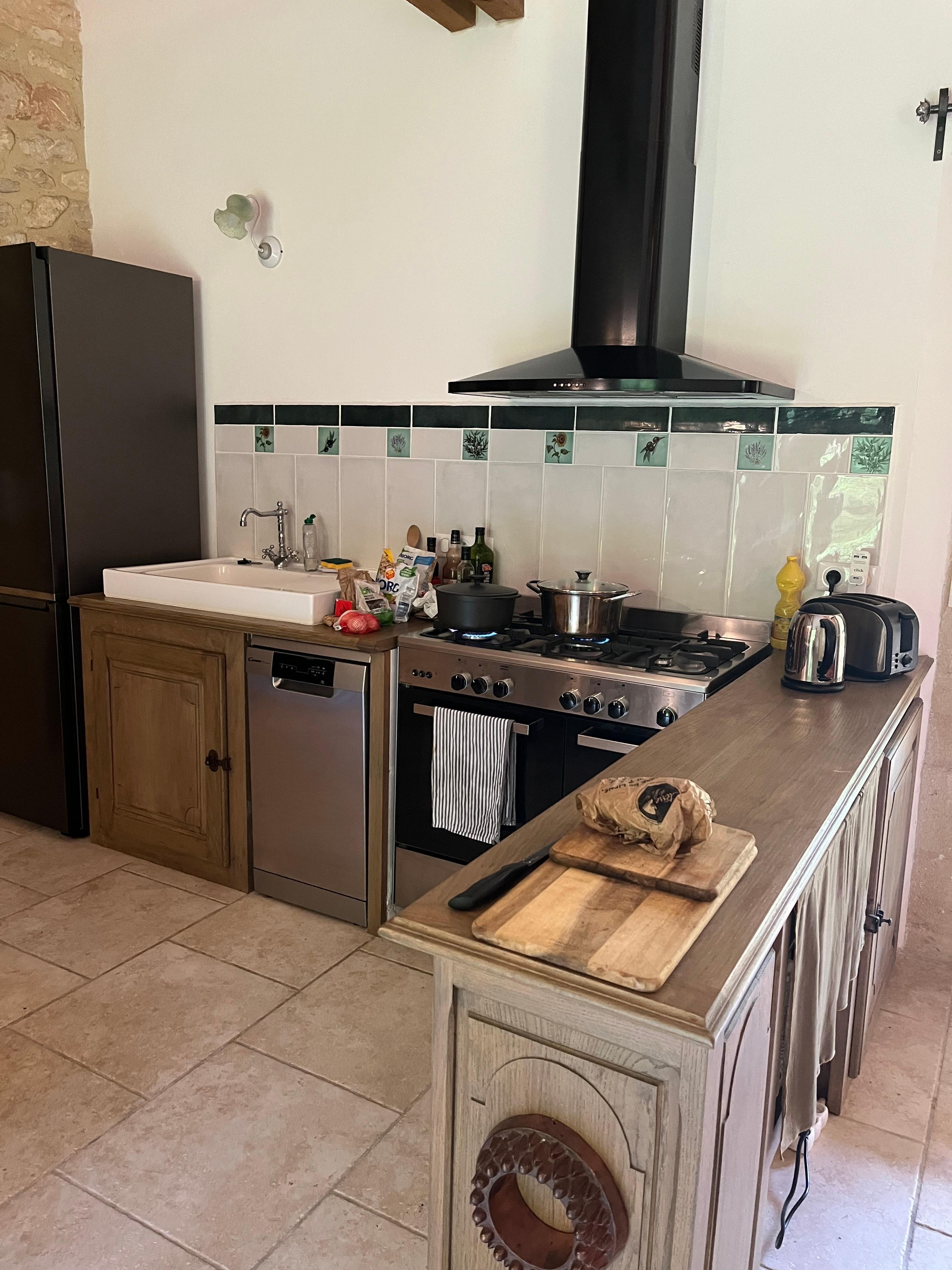 The modern kitchen