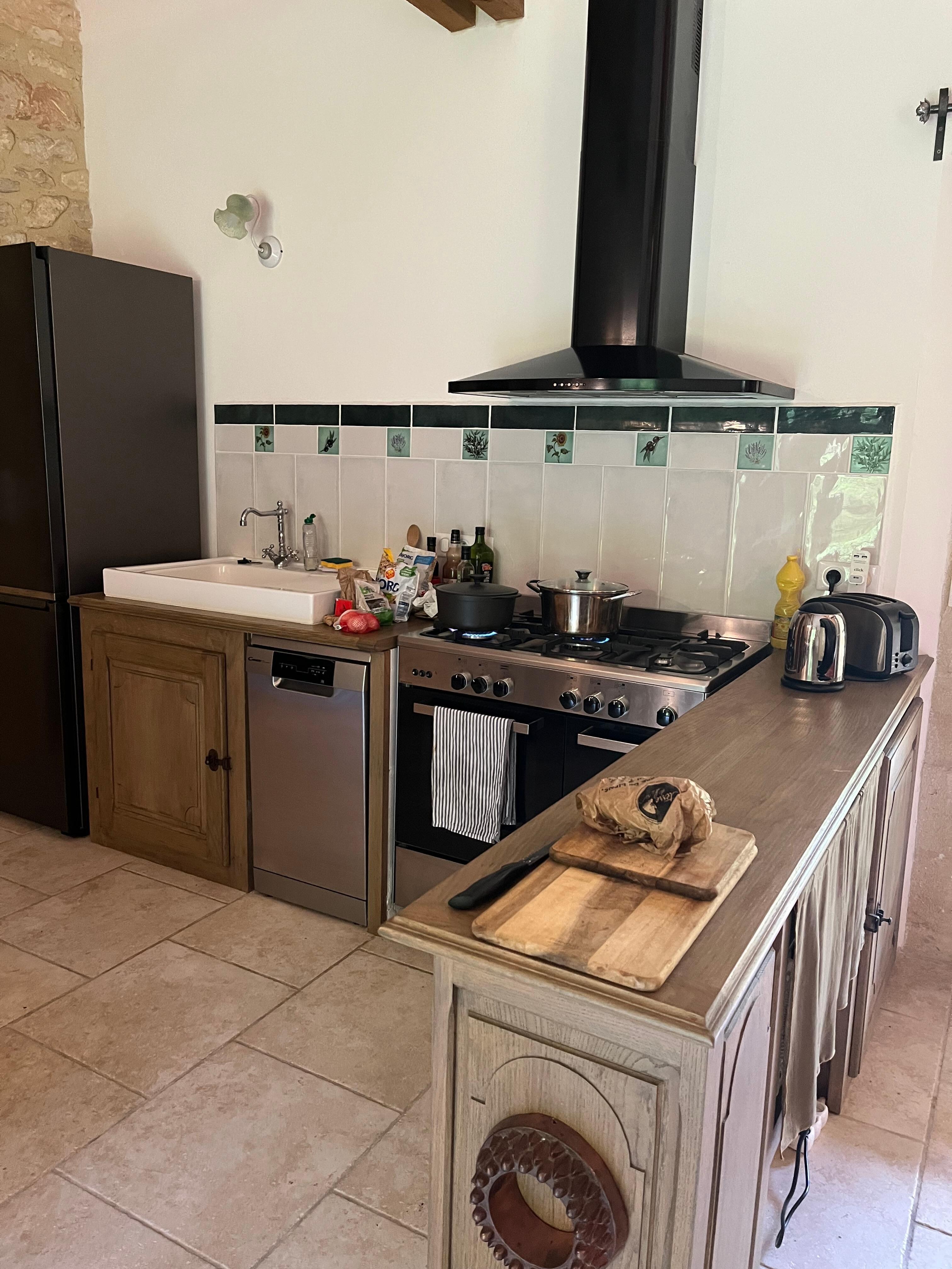 The modern kitchen