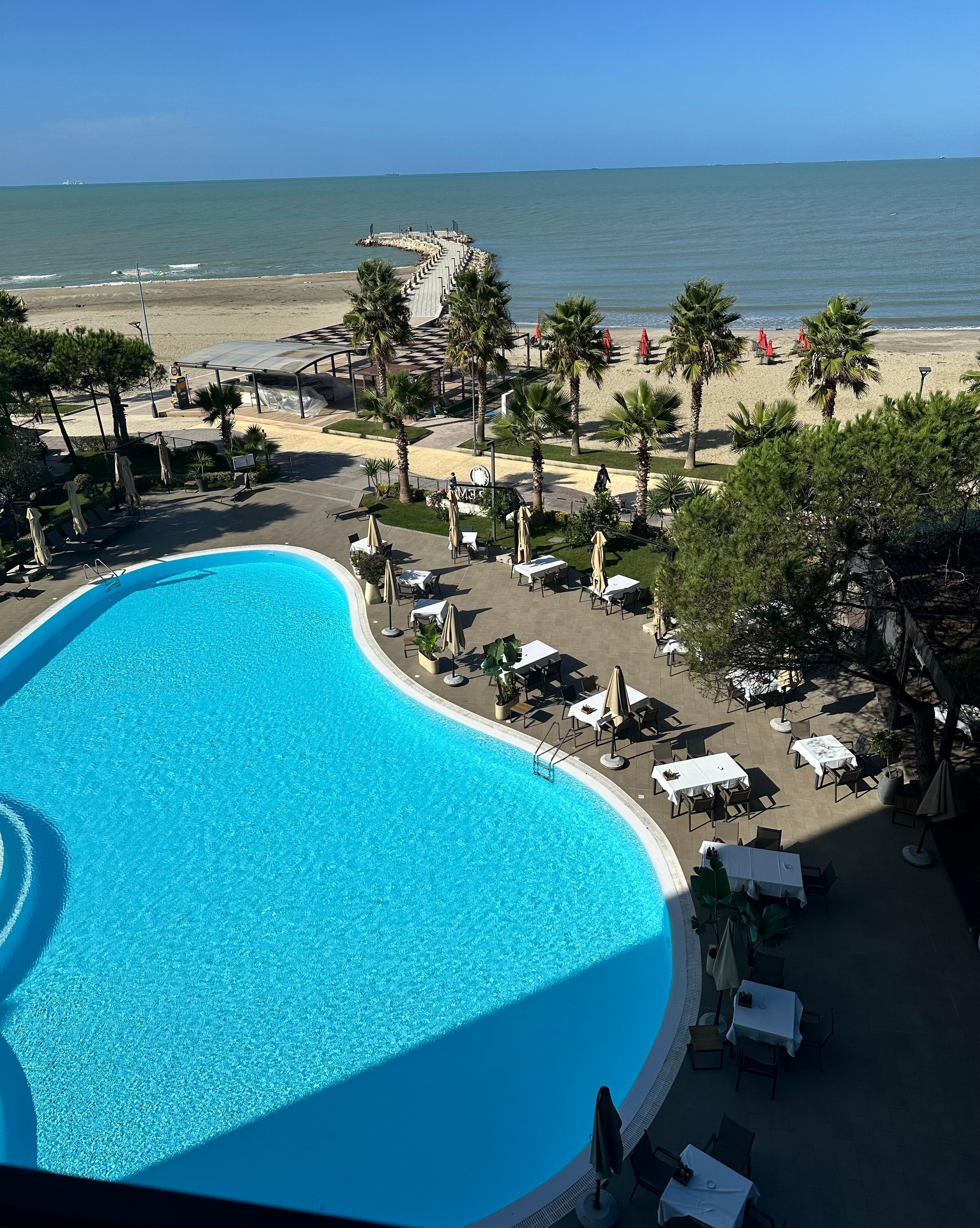 View from 3rd floor balcony