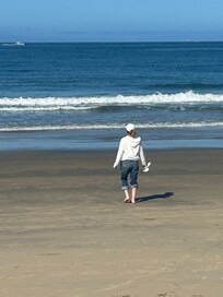 Beach access is located right down the street-literally one block away!