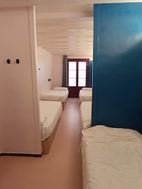 Was the sole occupant most nights I stayed. Used the under bed locker and padlock.