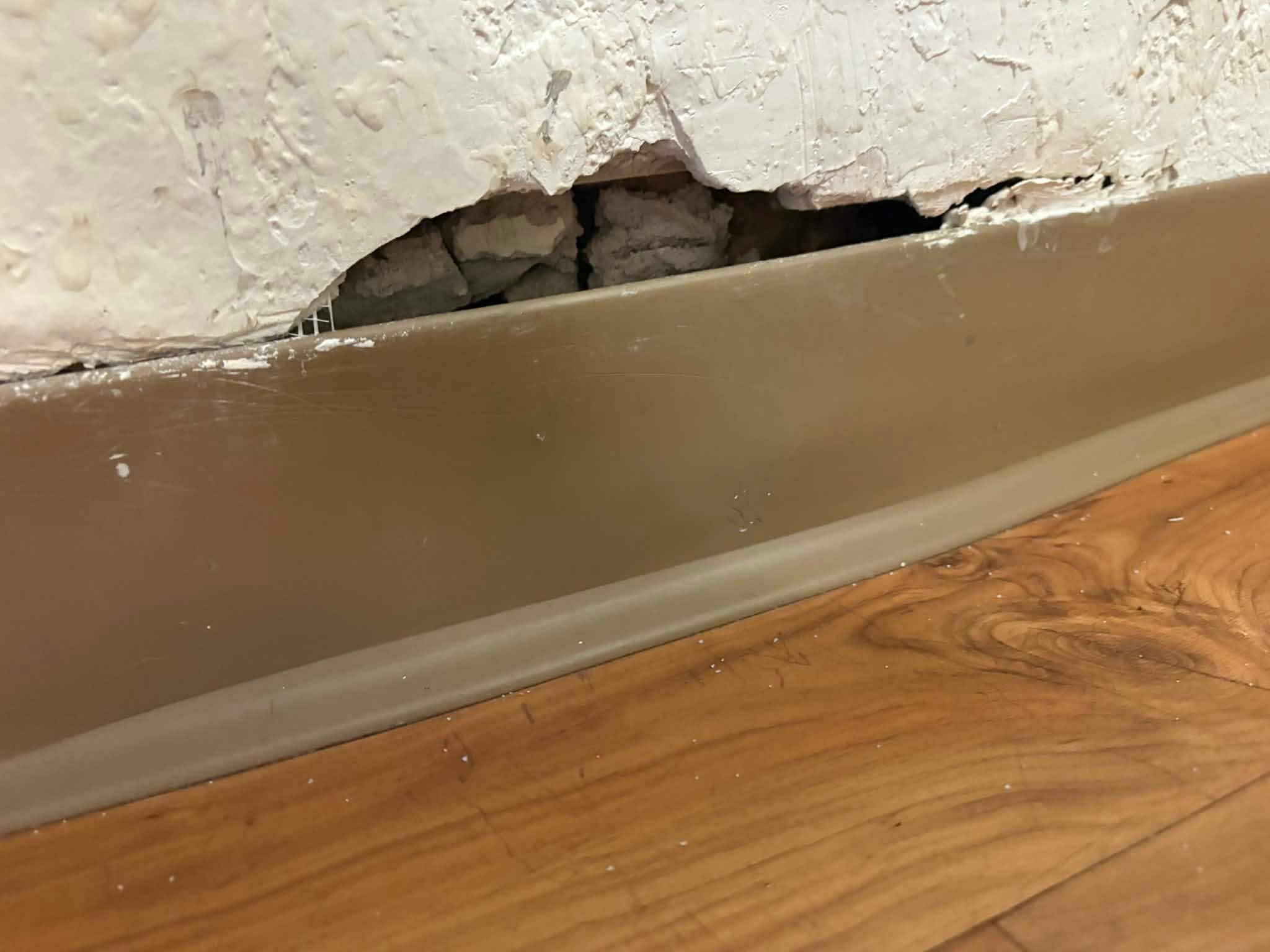 Better view of giant hole 