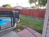 Sticker patch back yard