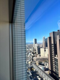 View of Mt. Fuji from my room