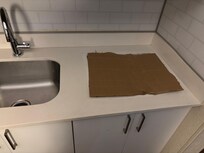 Where the sink should be