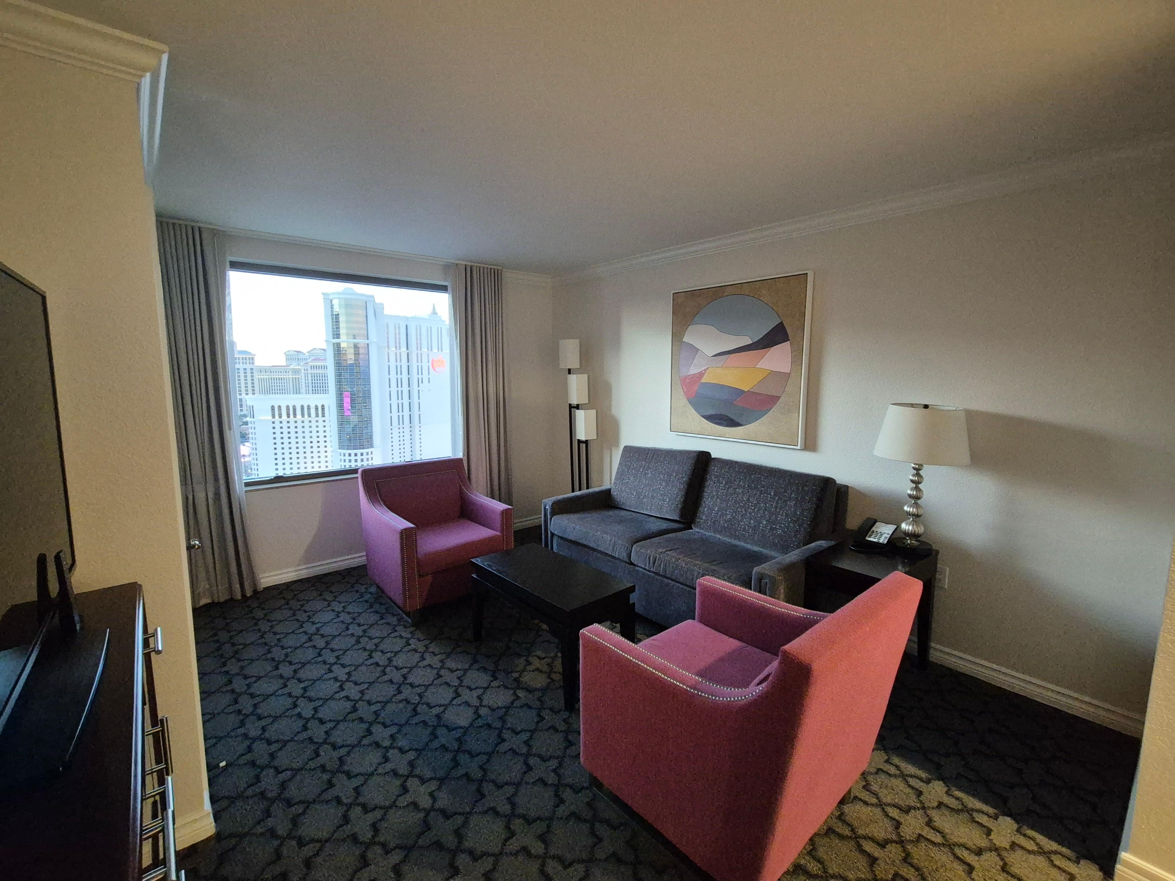 Sitting room (includes fold out bed)