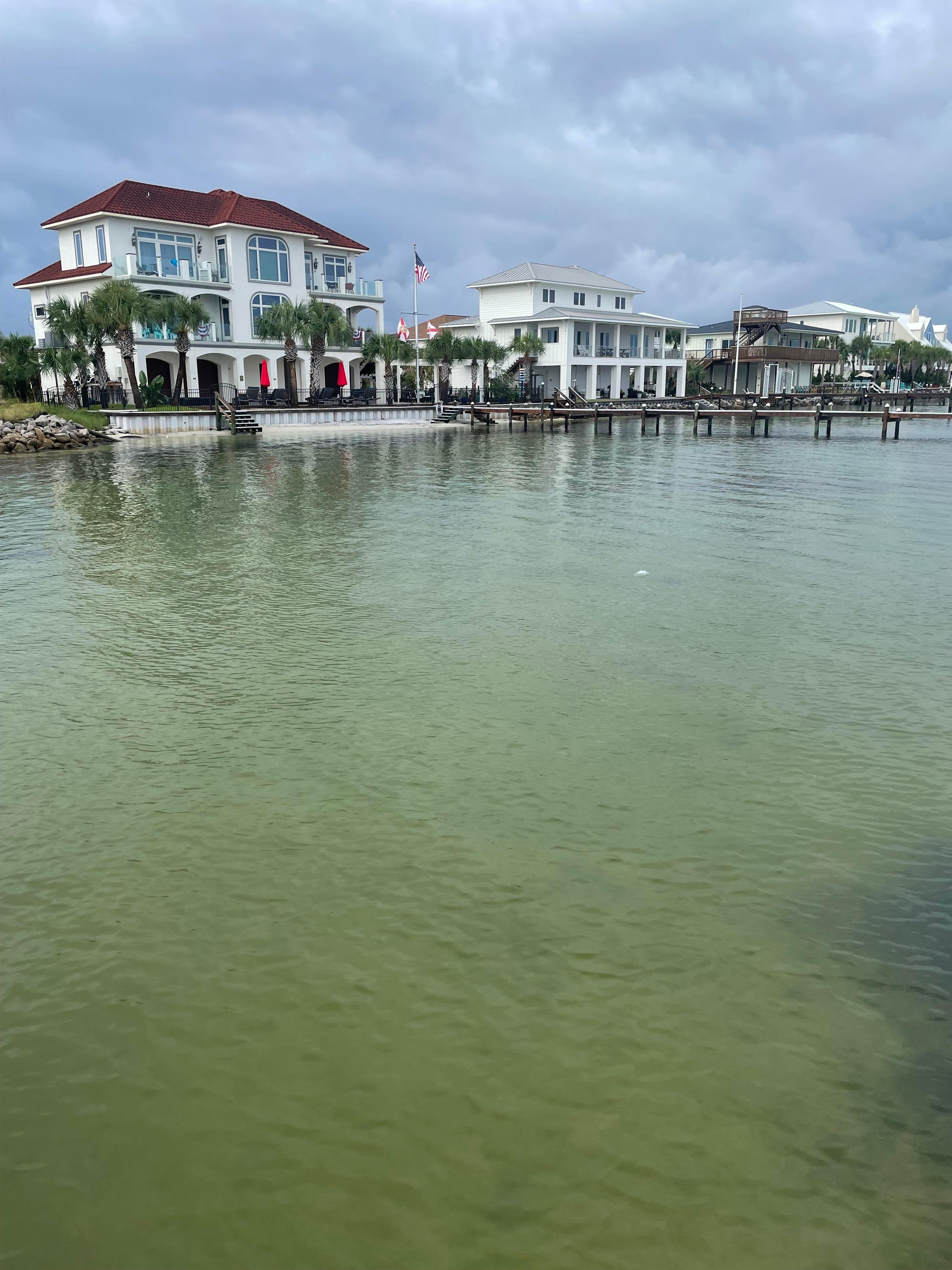 Standing off the end of dock 