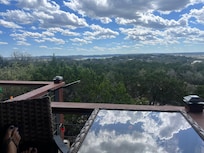 Beautiful view from top deck