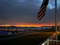 Winter view from the deck