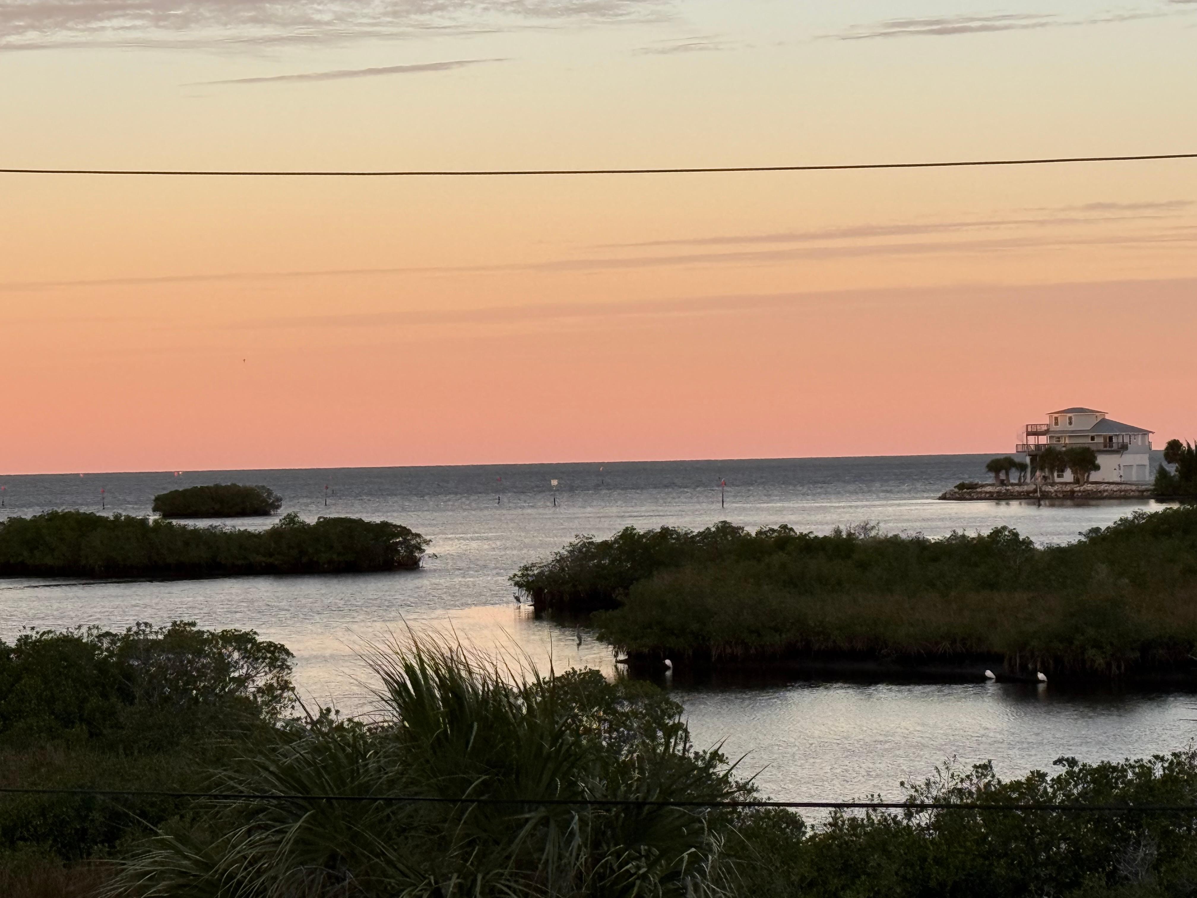 The view from the front porch.