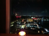 View from Asian restaurant