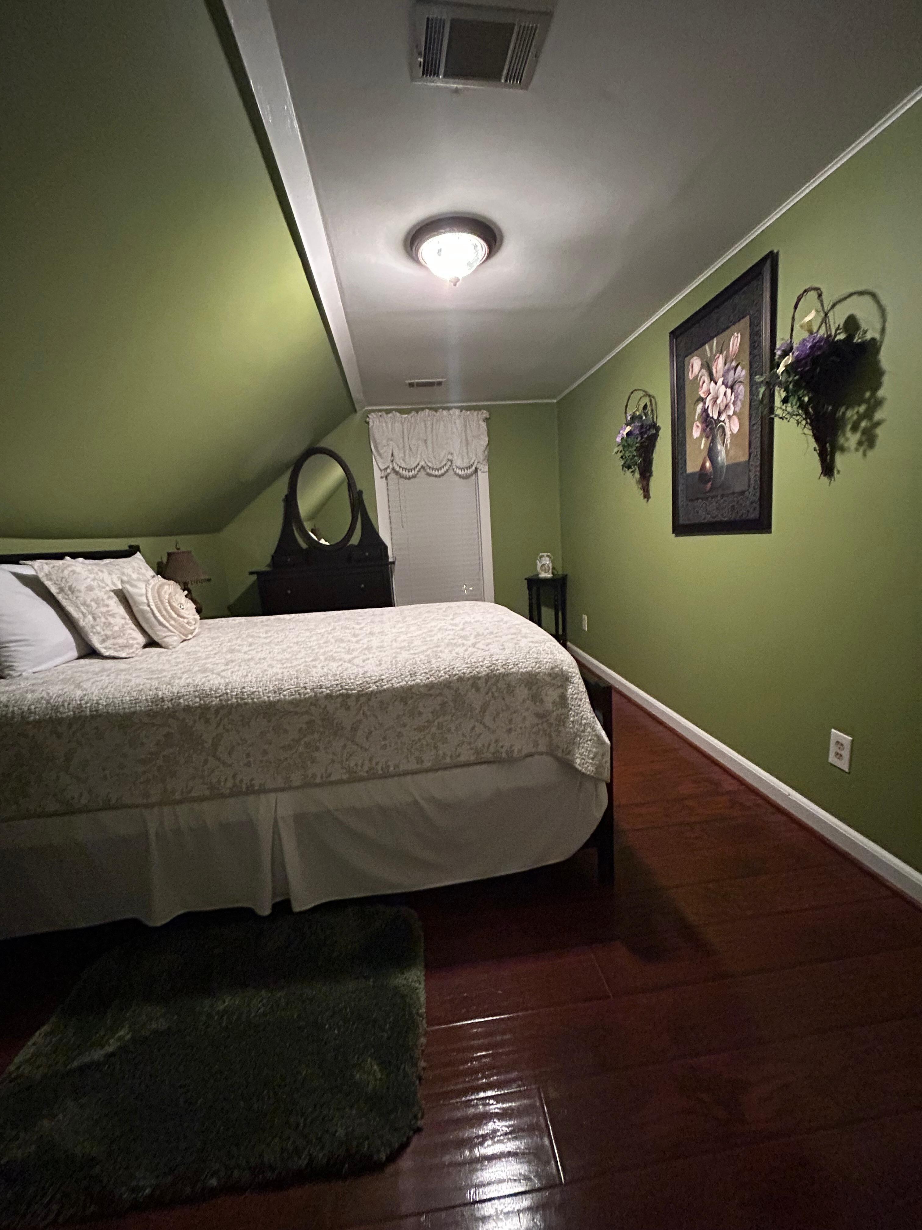 The college girls  loved their room 