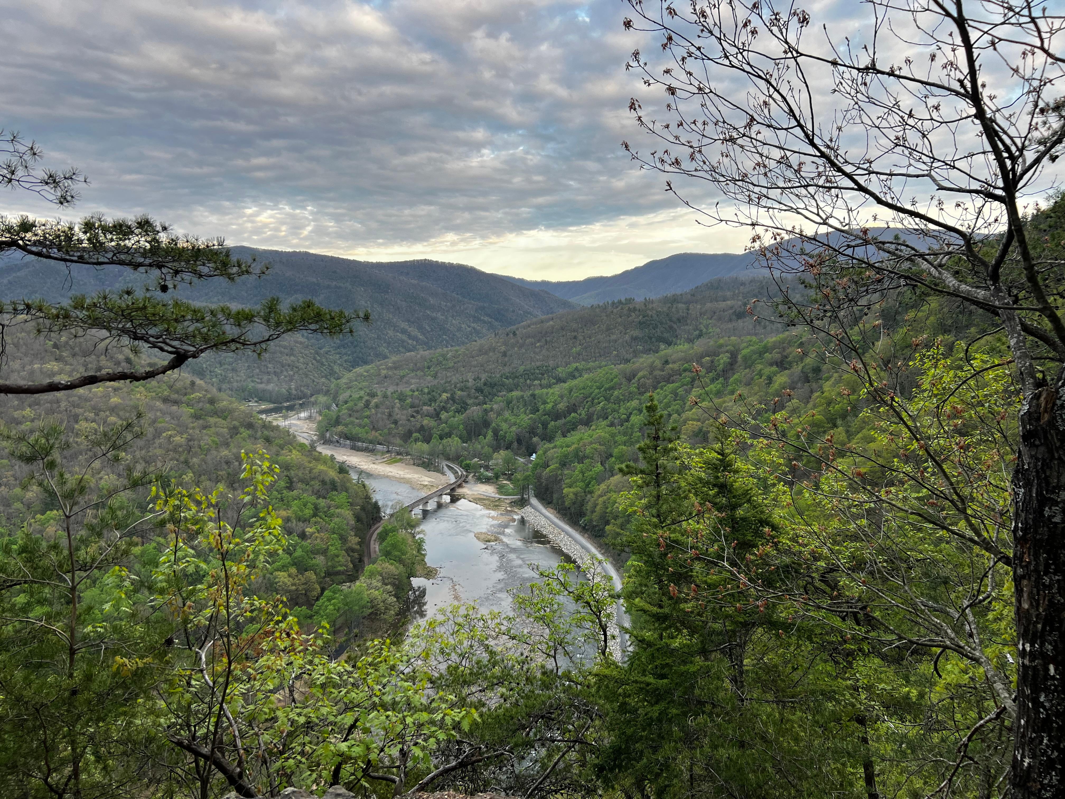 AT leading into Erwin