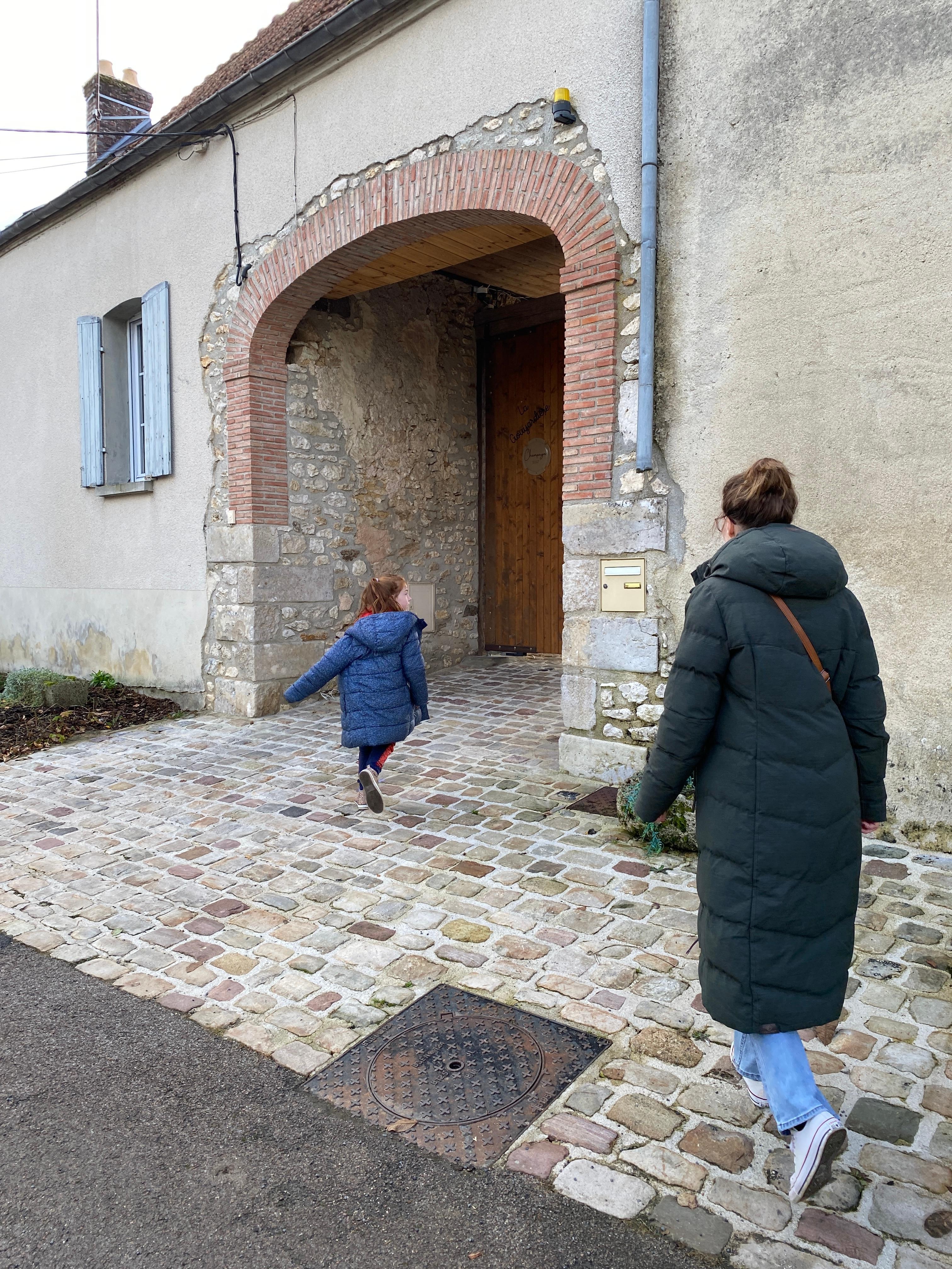 Afgesloten toegang met afstandsbediening.