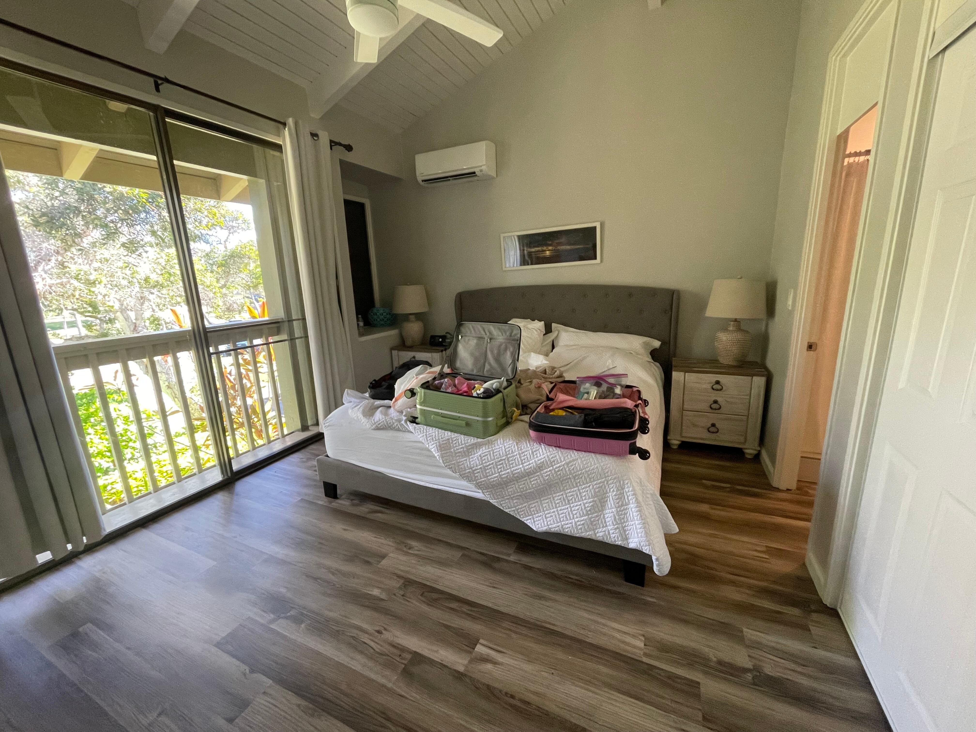 Upstairs roomy suite