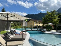 Idyllic scenery for resting