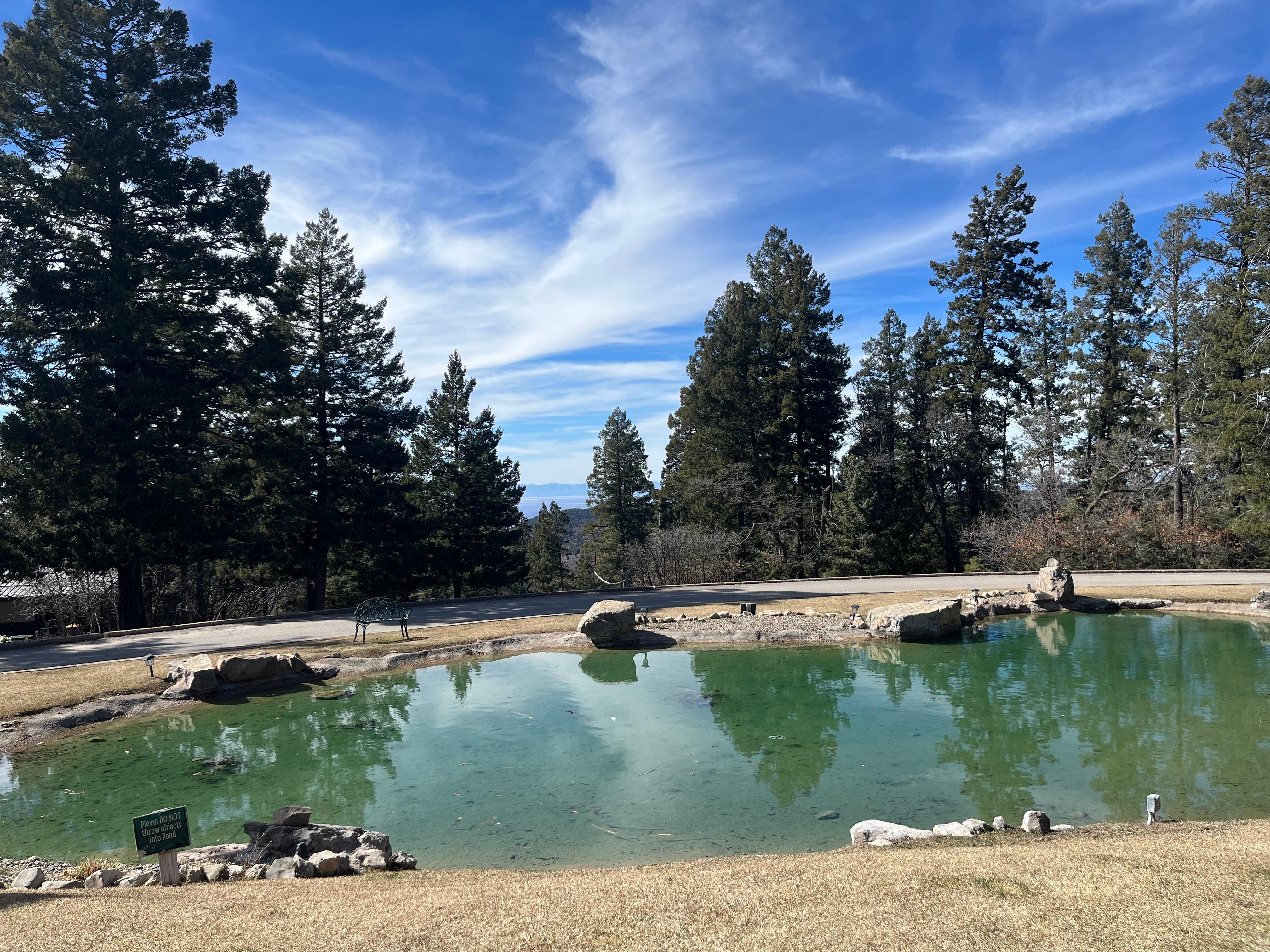 View from the lobby porch