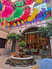 Courtyard near reception
