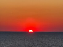 Sunset from our balcony