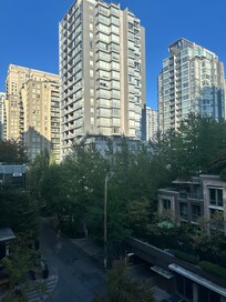 To the east of us, picture taken from our balcony