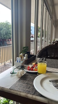 View from dining hall