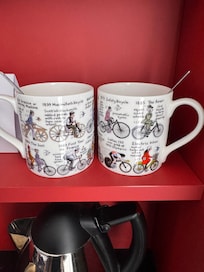 Loved the mugs in our room!