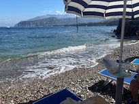 Private and quiet beach. Swam daily.