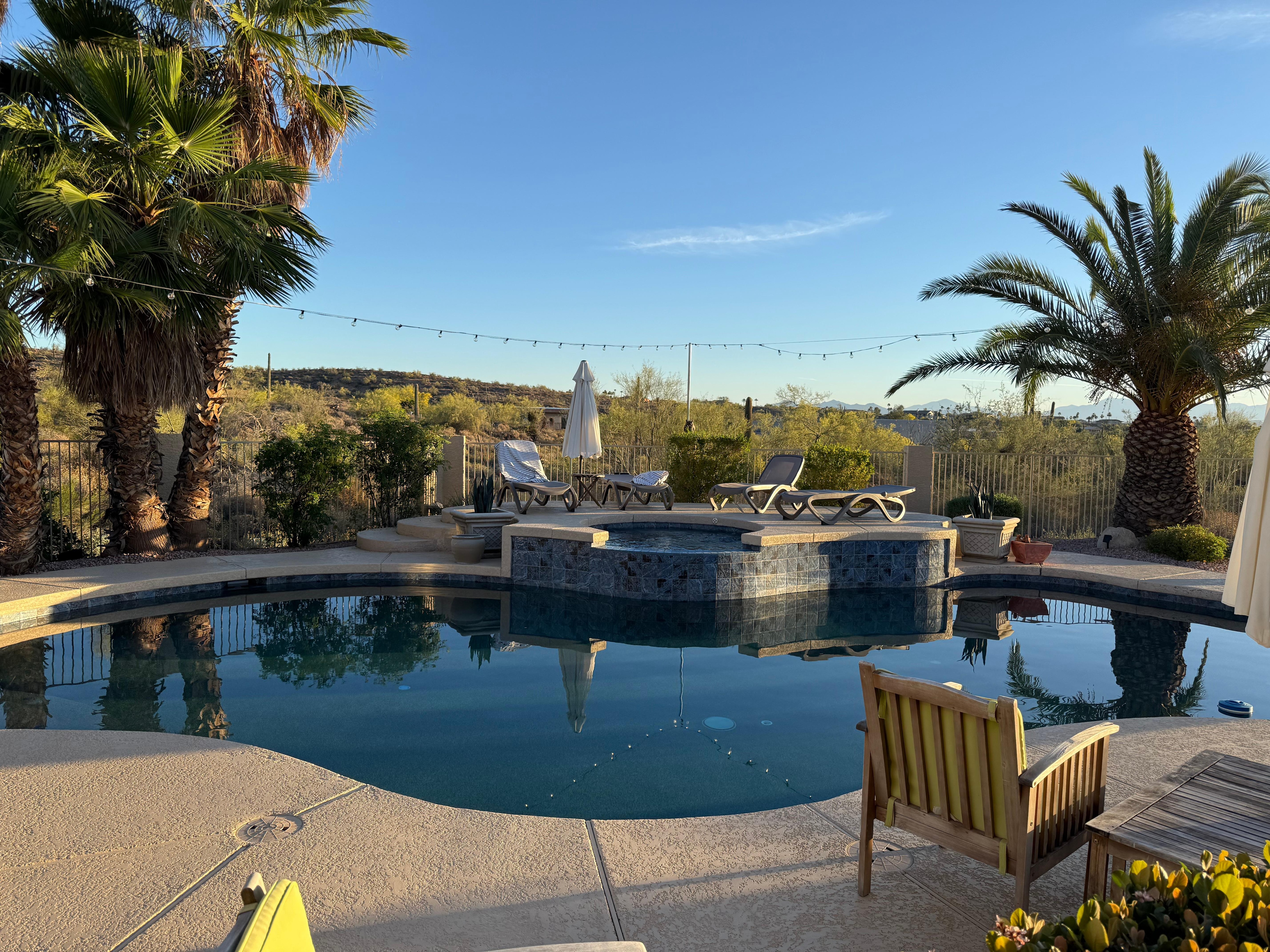 Pool area second to none