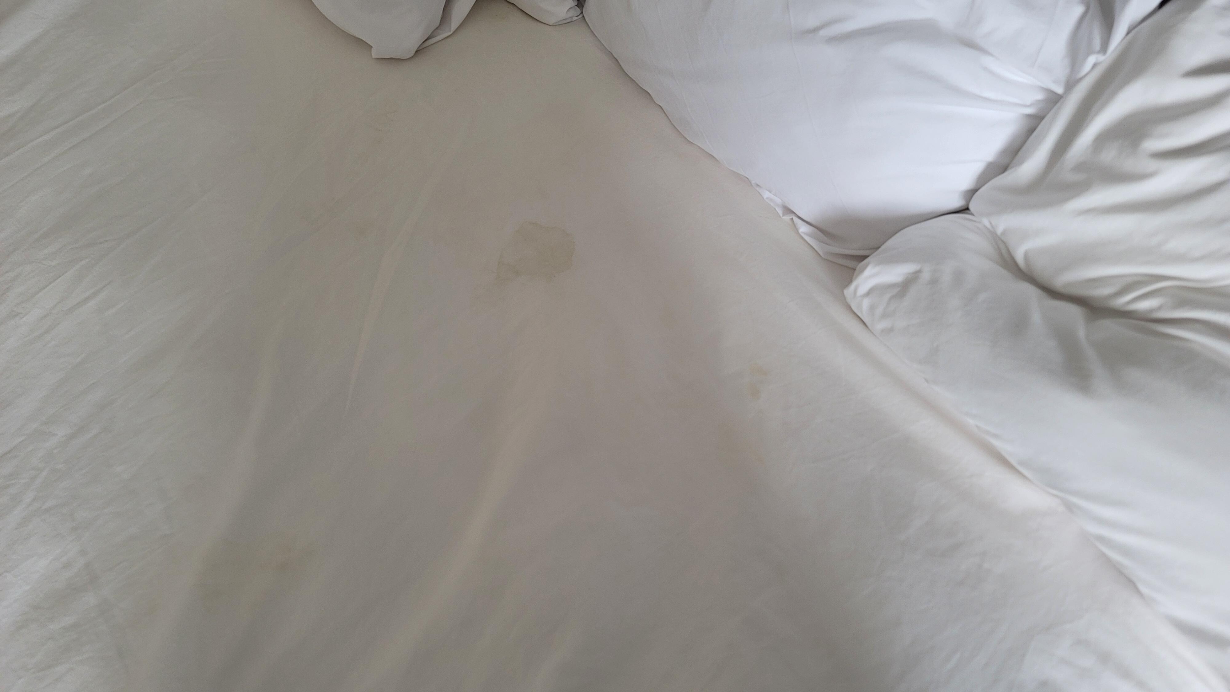 Stained sheets