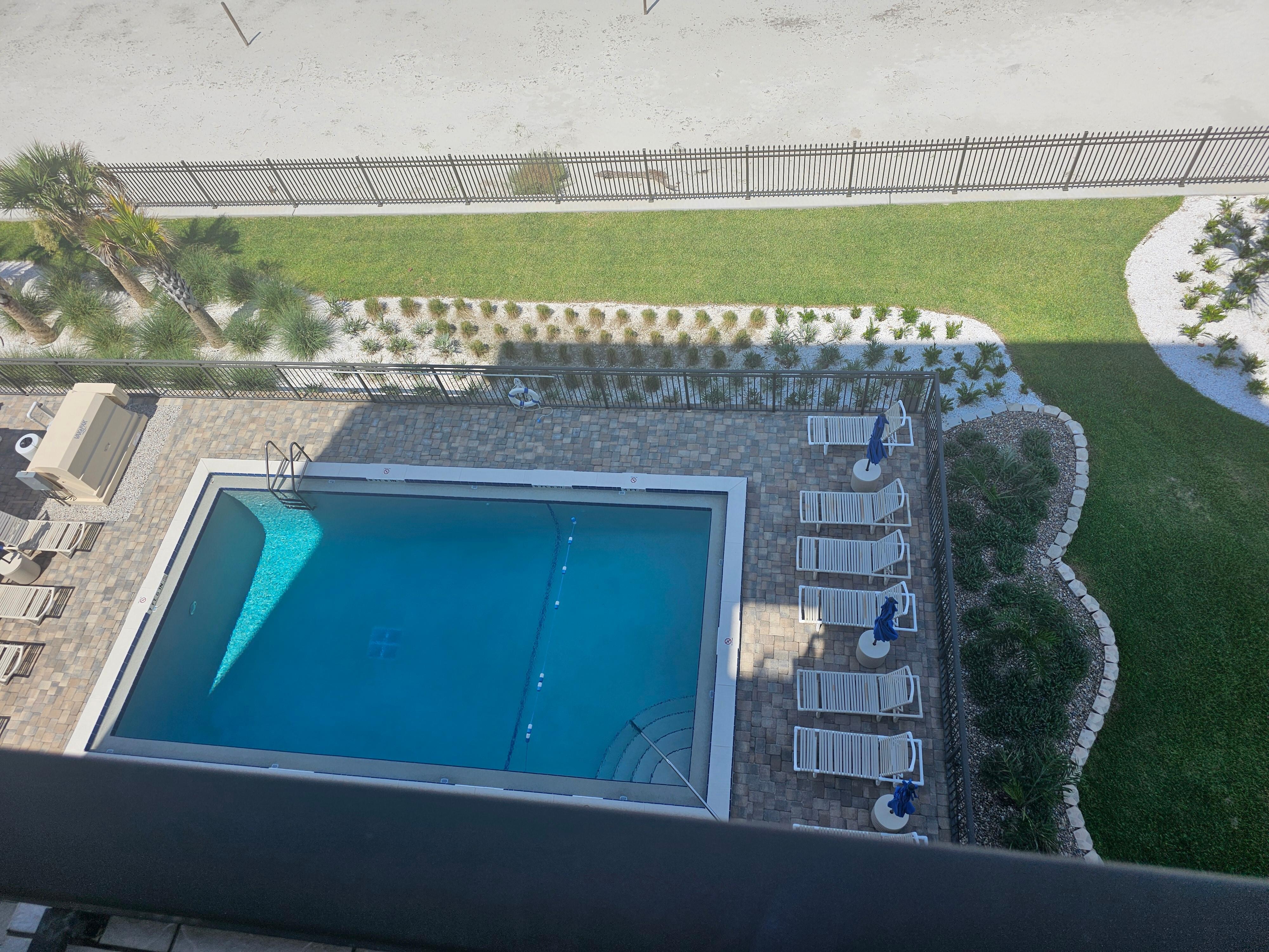 Pool on the beach