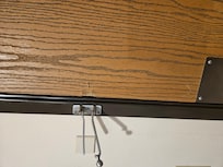 Inside door latch was broken and not working. Inside door lock wouldn't lock the door!