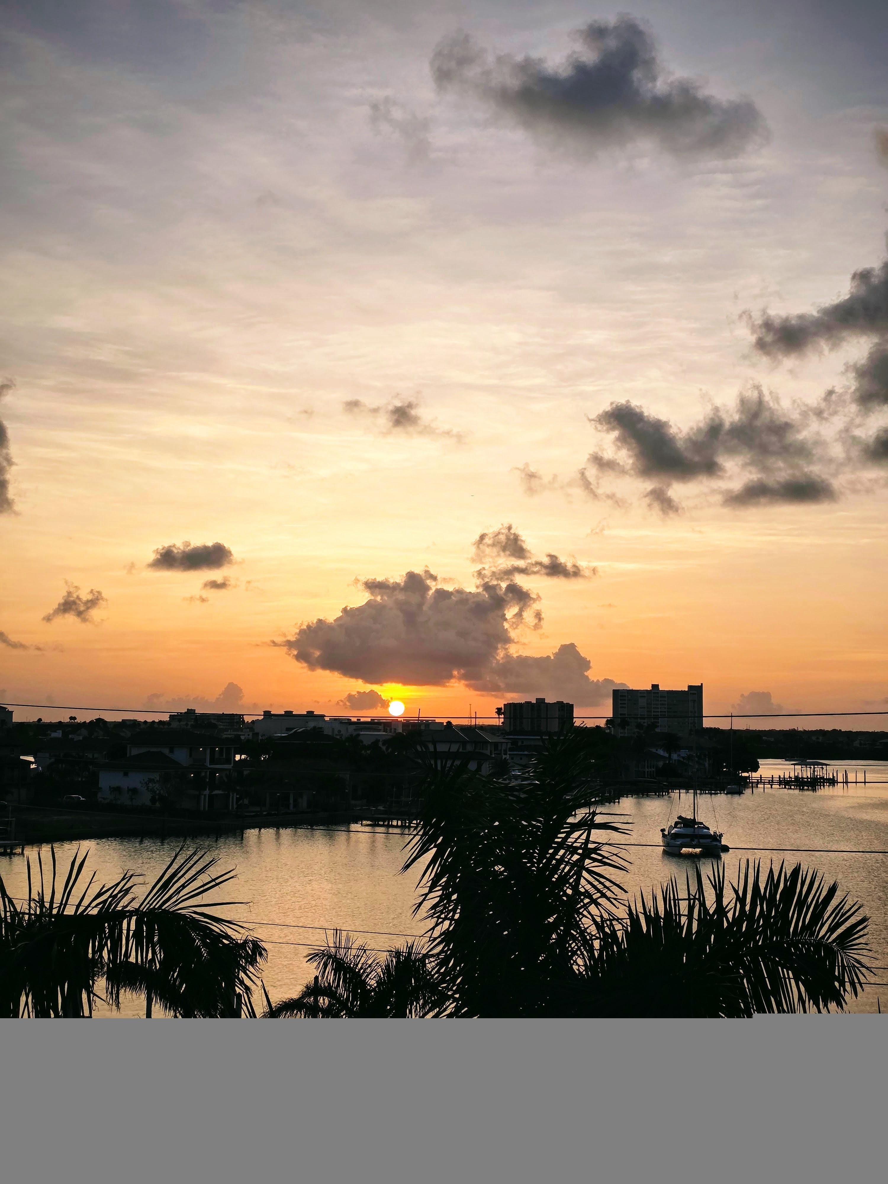 From the hotel room balcony