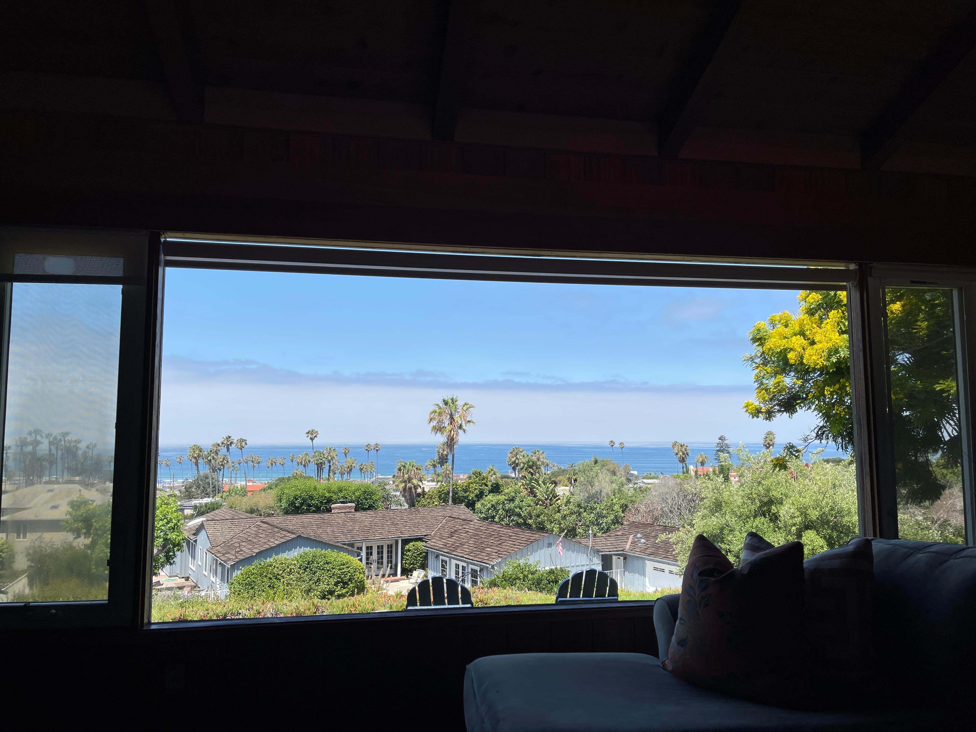 View from the living room.