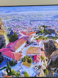Just a quick “bus” to Saint Stephen’s Convent in Meteora.