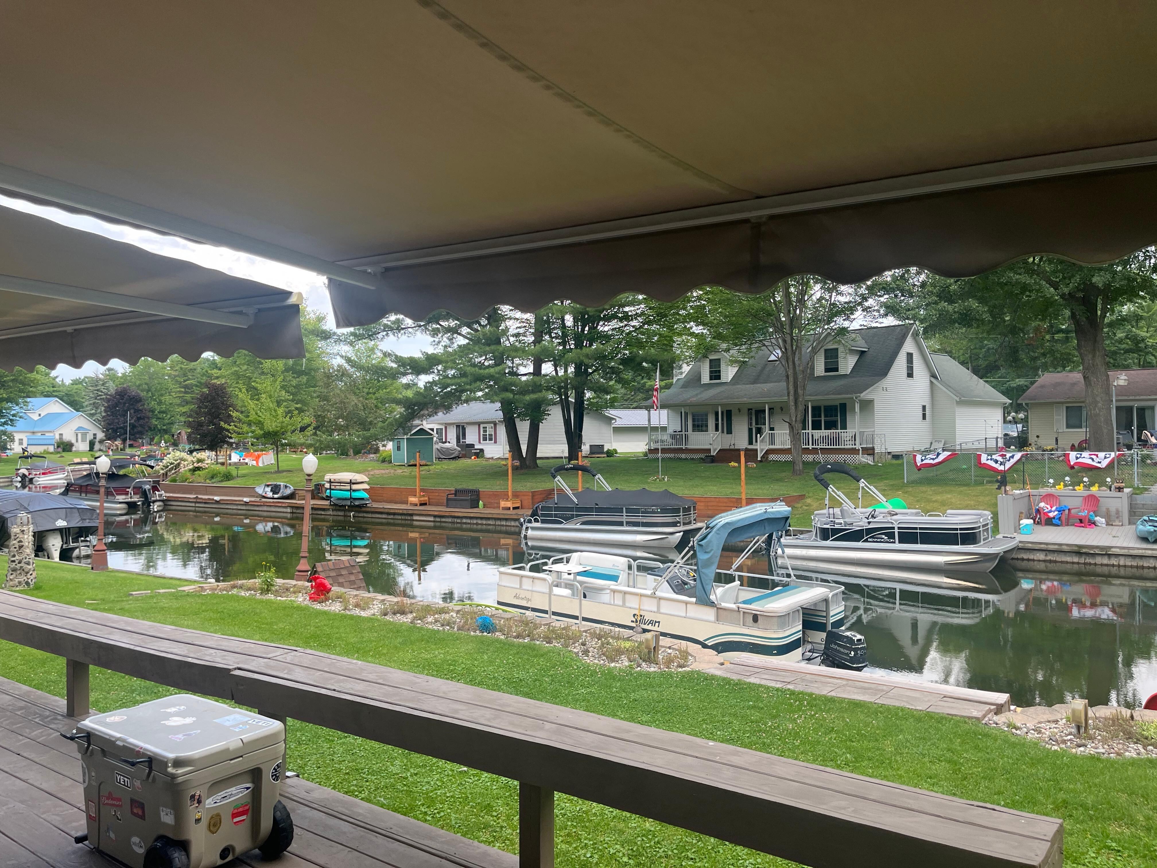 View from back porch 