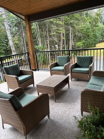 We loved this outside space, it was amazing