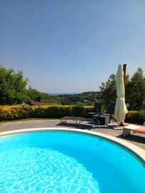 Rome in the distance.