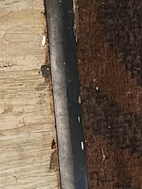 Floor between room and hallway