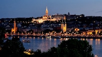 Blick vom Balkon
