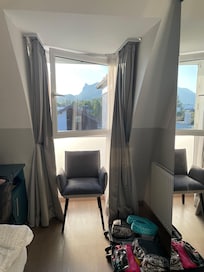 So lovely to wake up and see the mountains!